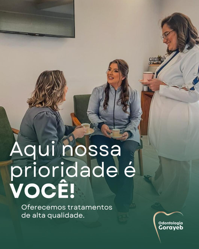 Equipe da Odontologia Gorayeb em atendimento humanizado em Votuporanga/SP